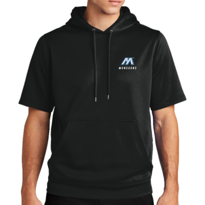 Adult M Monsoon Fleece Short Sleeve Hooded Pullover Thumbnail